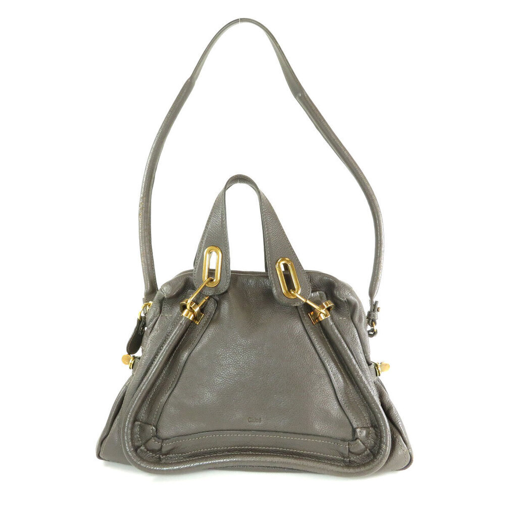 Chloe Leather Paraty Bag Shoulder